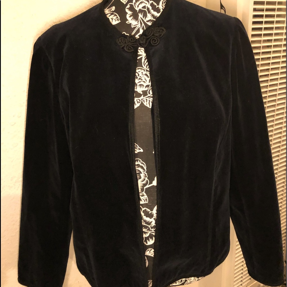Vintage Velvet Suit Jacket